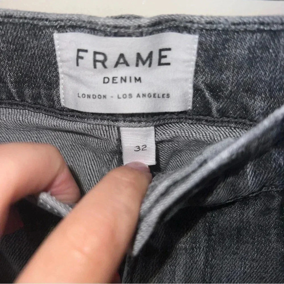 FRAME DENIM Men’s L’Homme Skinny Distressed Jeans in Kennesaw/Gray 32 - Picture 6 of 10